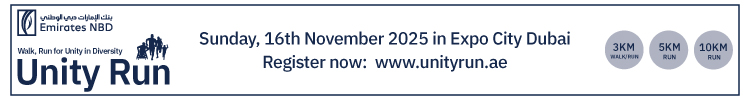 Emirates NBD Unity Run Ad Banner