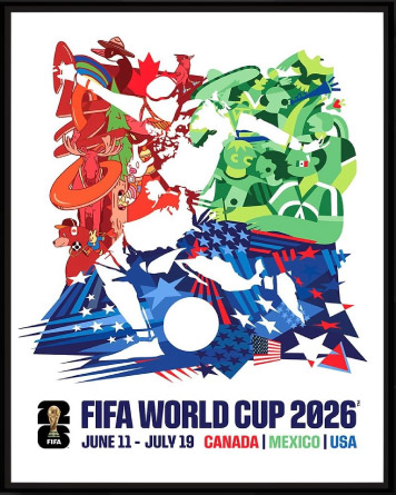 Fifa World Cup 2026 Ad Poster